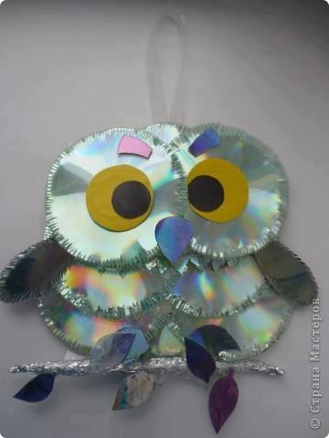 Сова из диска Сова из диска