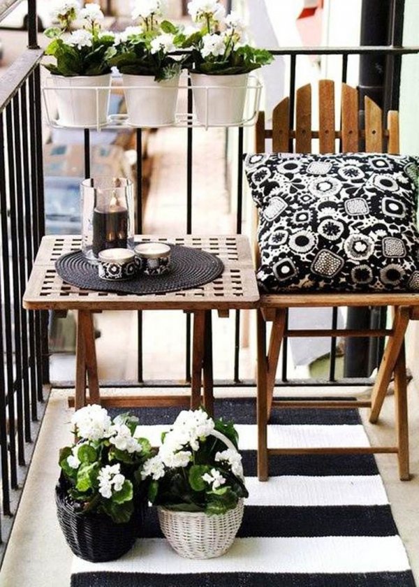 Aménager un petit balcon avec style! voici 15 idées... Balcon idées Amenagement