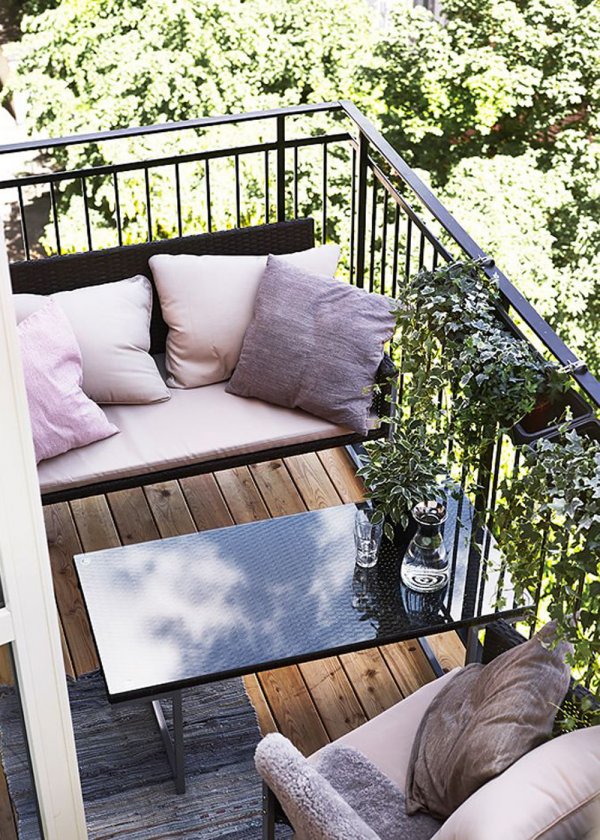 Aménager un petit balcon avec style! Voici 15 idées pour vous inspirer…
