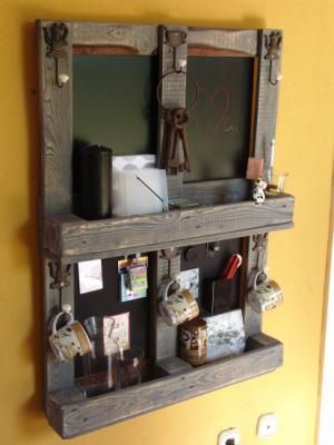 Create pallet shelves! here are 20 ideas... Mensole con pallet
