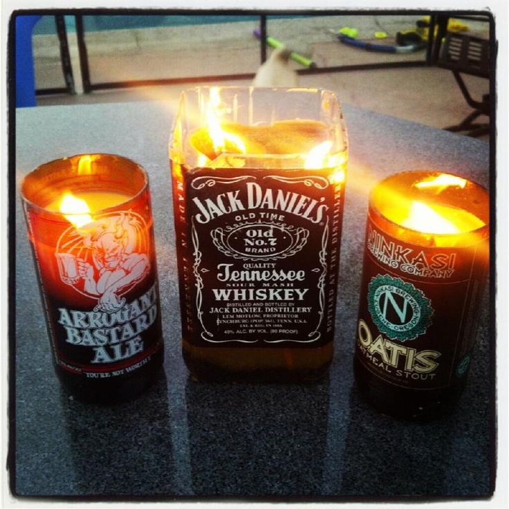 Récupérer les bouteilles de Jack Daniels! 20 idées...