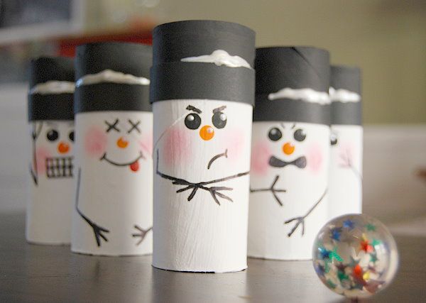 decorazione natale rotoli di carta igienica 14