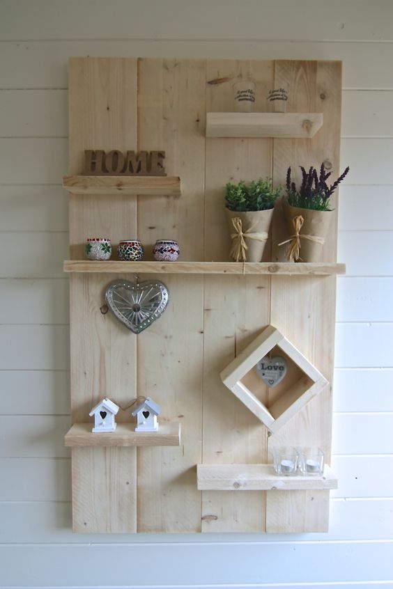Original creations wooden pallets! 20 ideas tutorials Creazioni con pallet