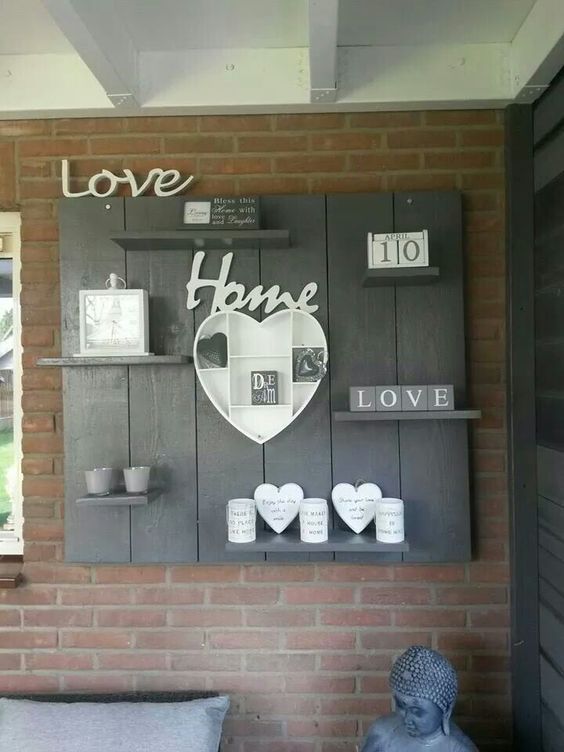 Original creations wooden pallets! 20 ideas tutorials Creazioni con pallet