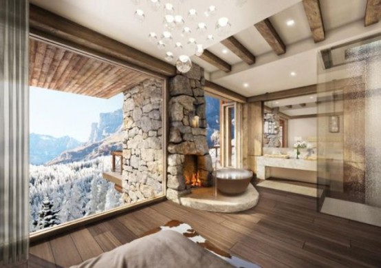 Vasca da bagno nella camera da letto! 26 esempi belli... Vasca da bagno nella camera da letto! 26 esempi belli...