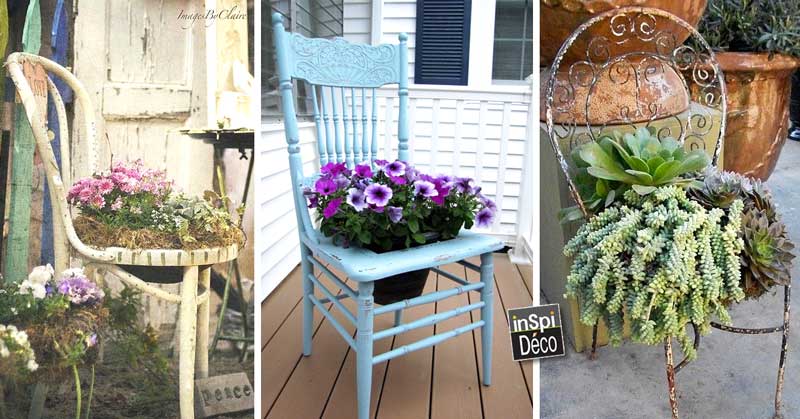 Transformer Une Vieille Chaise En Pot De Fleurs Idees Tutoriel Video Transformer Une Vieille Chaise En Pot De Fleurs Idees Tutoriel Video