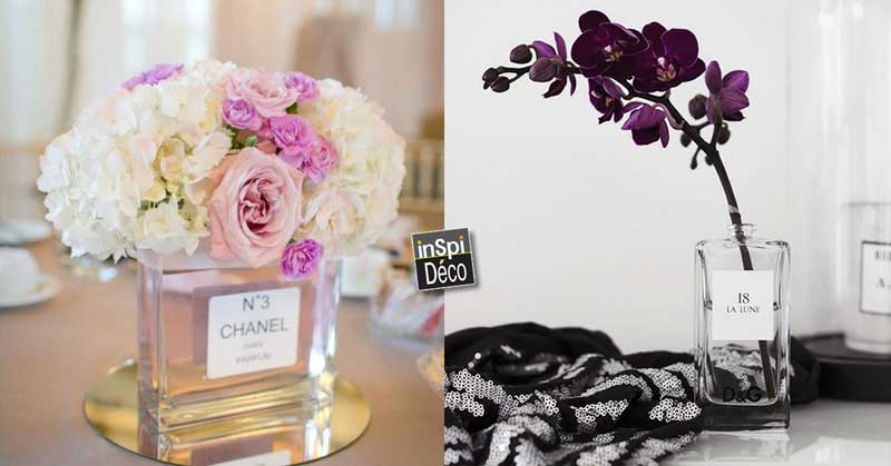 Recycler Les Flacons Vides De Parfums En Magnifiques Mini Vases 20 Idees