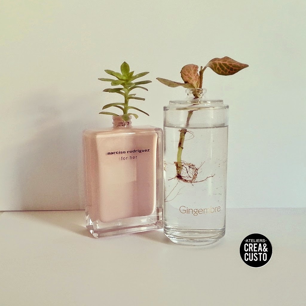 recyclage flacon de parfum