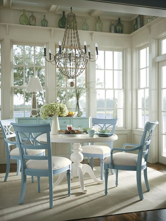 Style Shabby Chic en bleu! 20 idées pour vous inspirer...
