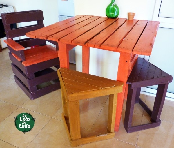 des tables en palettes de bois! 20 idées pour vous inspirer... - Idea Ispiratrice Per Tavolo Allaperto des tables en palettes de bois! 20 idées pour vous inspirer... - Idea Ispiratrice Per Tavolo Allaperto