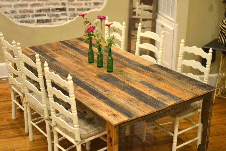 Des tables en palettes de bois! 20 idées pour vous inspirer…