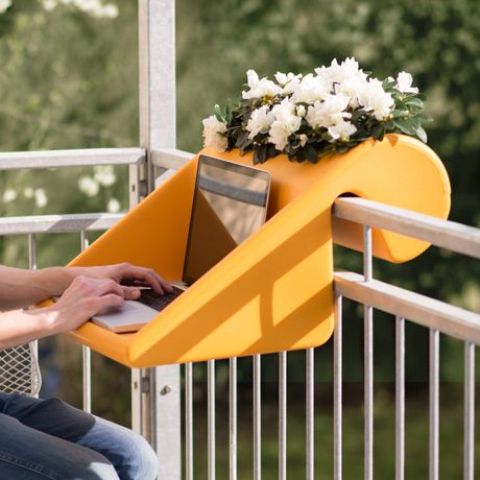 Gain de place pour le balcon