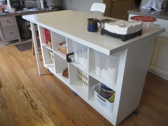 Trasformare una mensola IKEA in un\'isola di cucina! 20 esempi... Trasformare una mensola IKEA in un\'isola di cucina! 20 esempi...