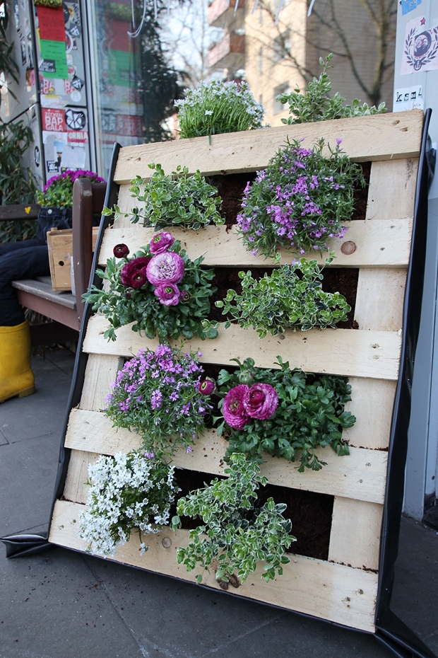 Un mini jardin avec une palette! 20 idées pour vous inspirer...
