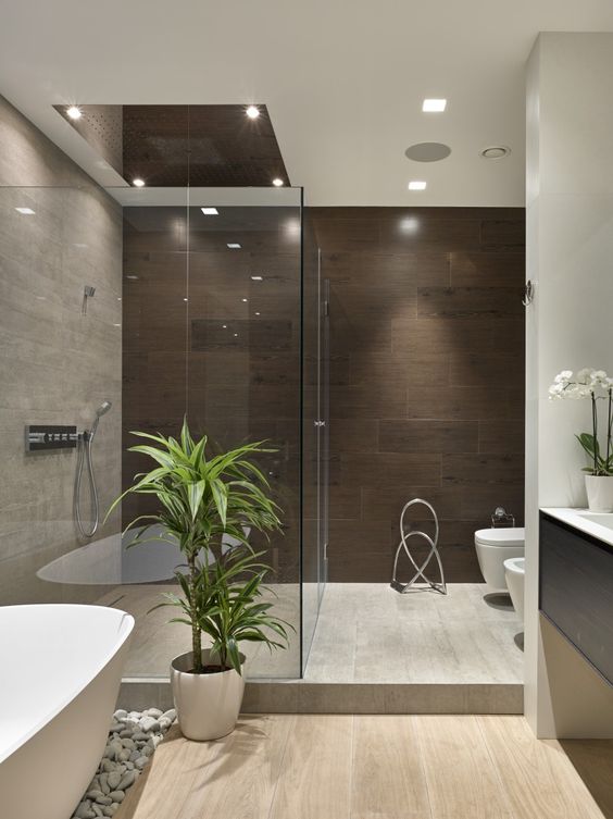 Ispirazione per decorare il bagno con le piante! 20 idee di ... Ispirazione per decorare il bagno con le piante! 20 idee di ...