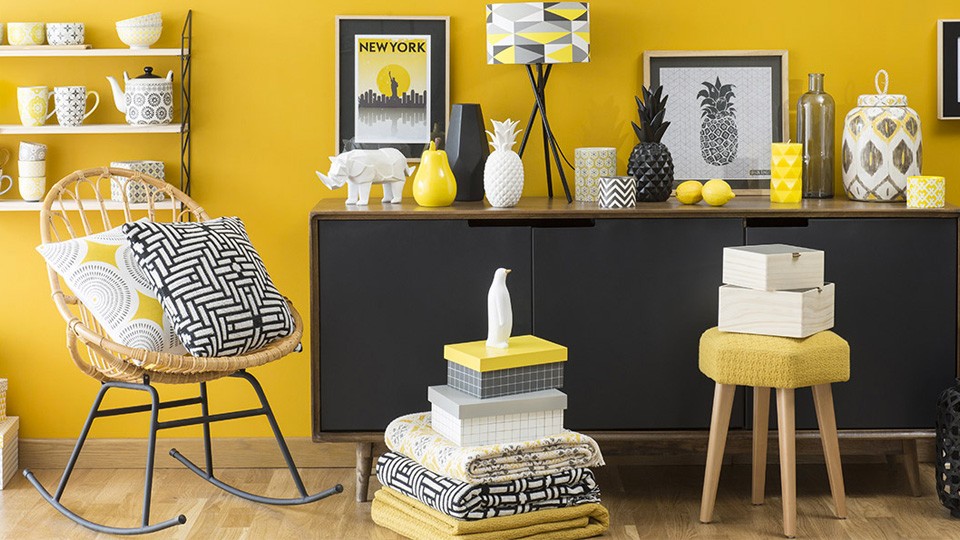 Déco jaune et noir dans le salon! 20 idées pour vous inspirer... Déco jaune et noir dans le salon! 20 idées pour vous inspirer...