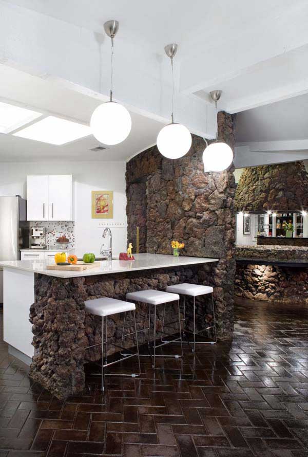 Decorazioni di pietra per la cucina! 20 splendide idee... Decorazioni di pietra per la cucina! 20 splendide idee...
