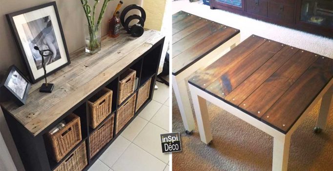 Relooker un meuble IKEA avec des palettes! 20 exemples inspirants