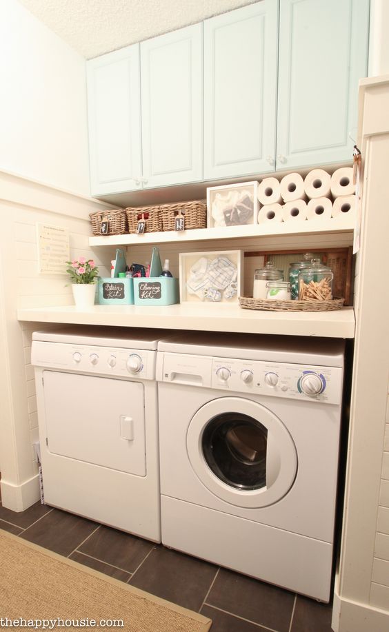 Risultati immagini per 14 idee per realizzare una lavanderia in casa