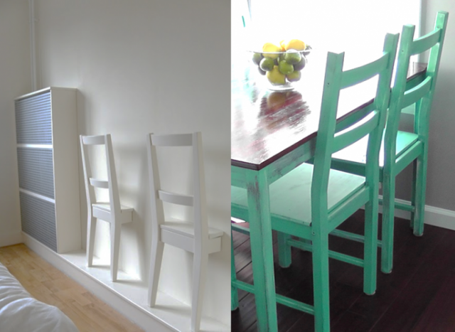 Relooking des chaises IKEA Relooking des chaises IKEA