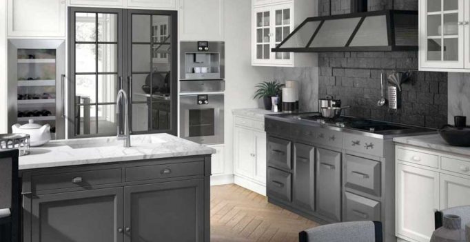 Una cucina grigia e bianca? 15 esempi di ispirazione... Una cucina grigia e bianca? 15 esempi di ispirazione...
