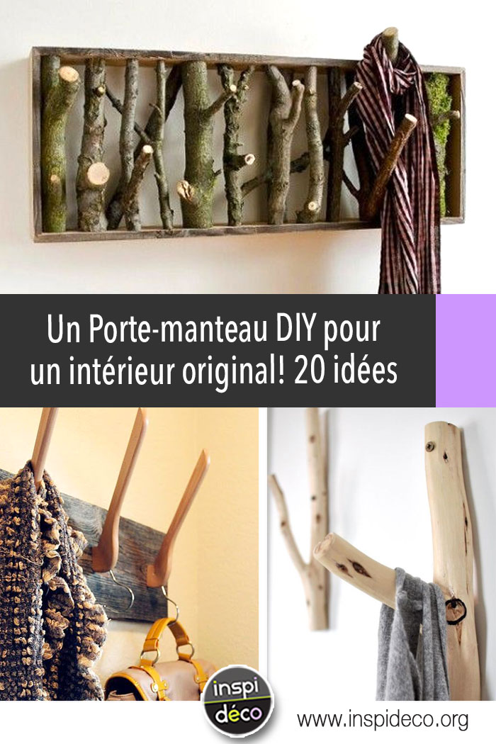 Un Porte-manteau DIY pour un intérieur original! 20 idées inspirantes... Un Porte-manteau DIY pour un intérieur original! 20 idées inspirantes...