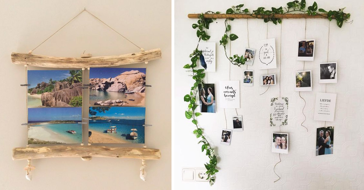 idées déco DIY à accrocher au mur