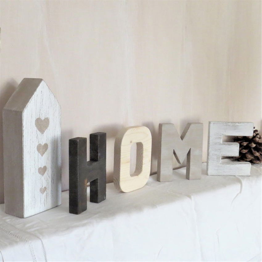 écriture DIY home shabby chic