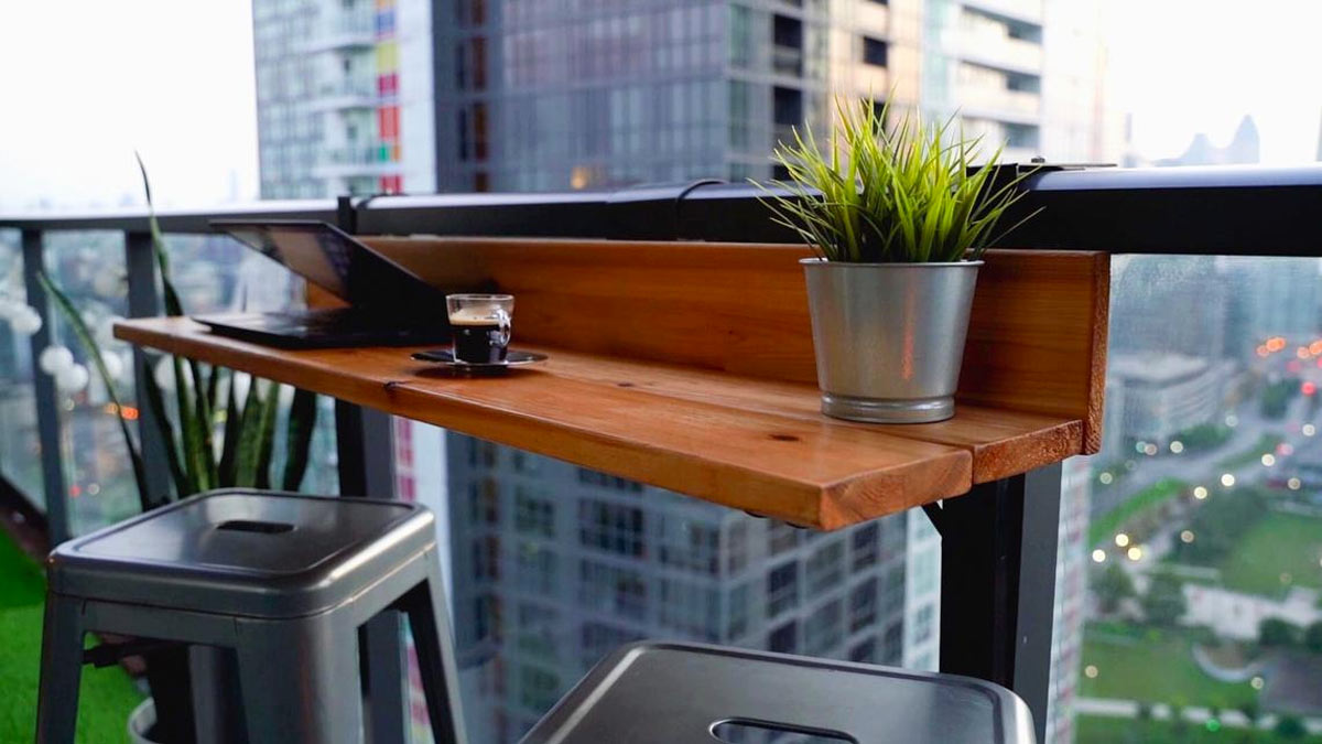 idées pour décorer un petit balcon