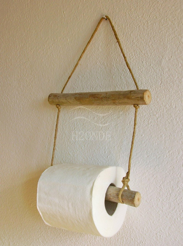 porte-rouleau papier toilette DIY