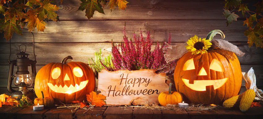 Citrouilles lanterne pour décorer Halloween