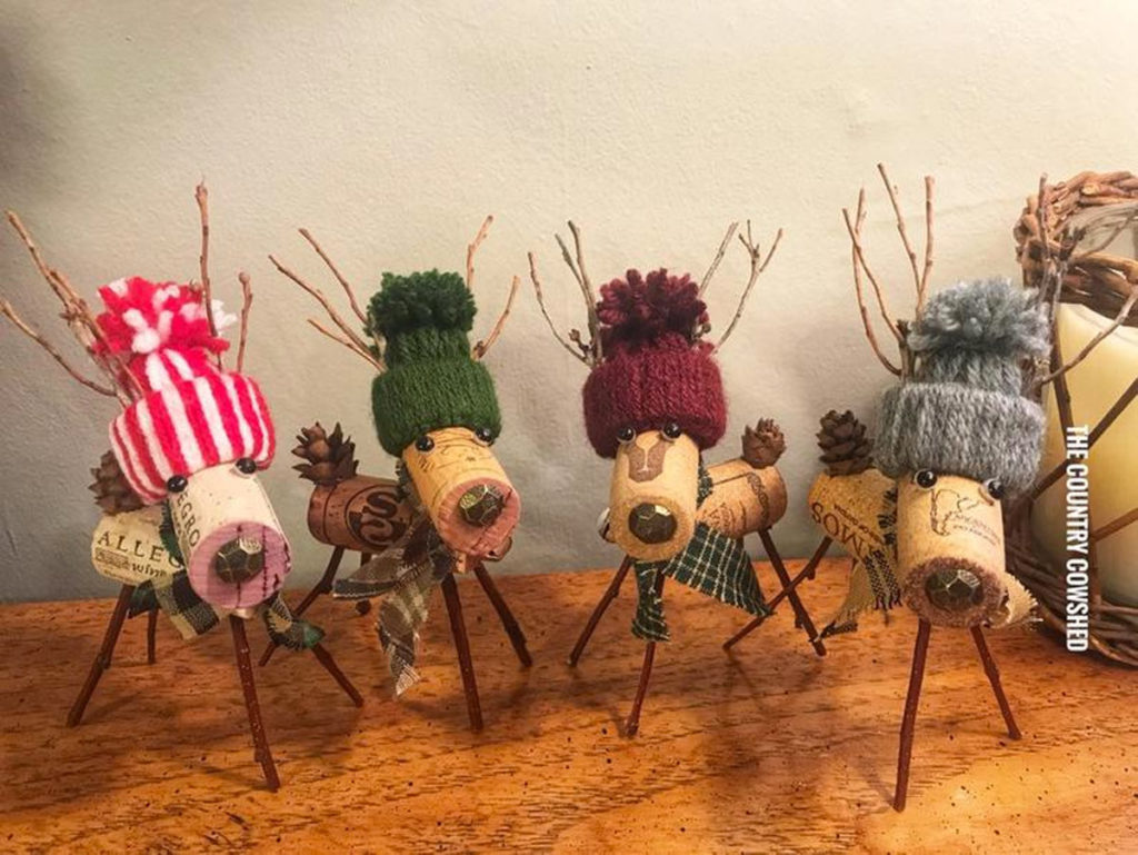 Des bouchons en liège dans sa déco Noël 8 idées DIY