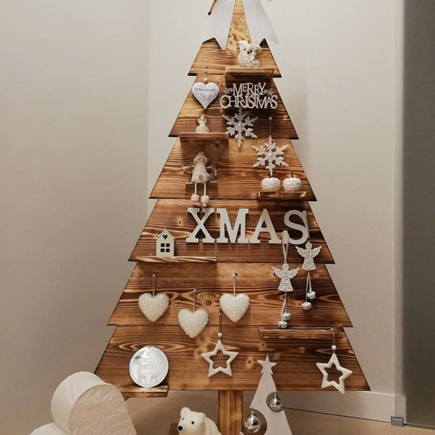 Albero Di Natale Con Pallet 15 Idee Originali Per Ispirarvi