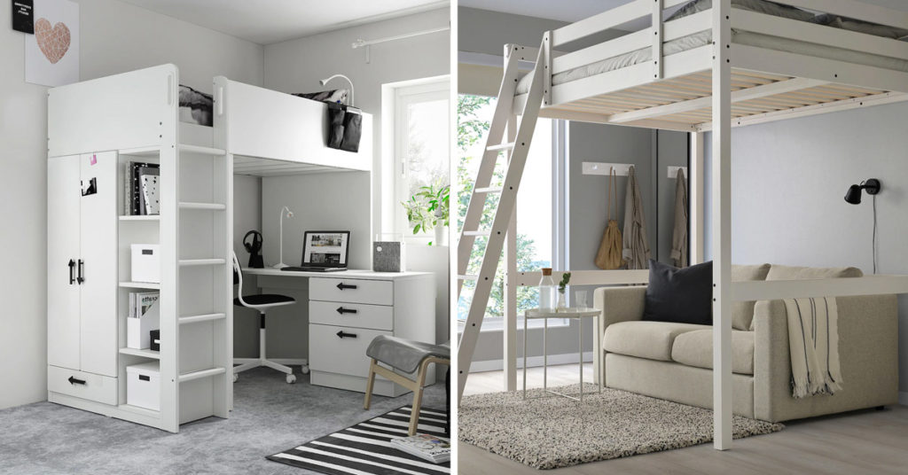 Le lit mezzanine IKEA la solution pour optimiser l’espace! Inspirezvous