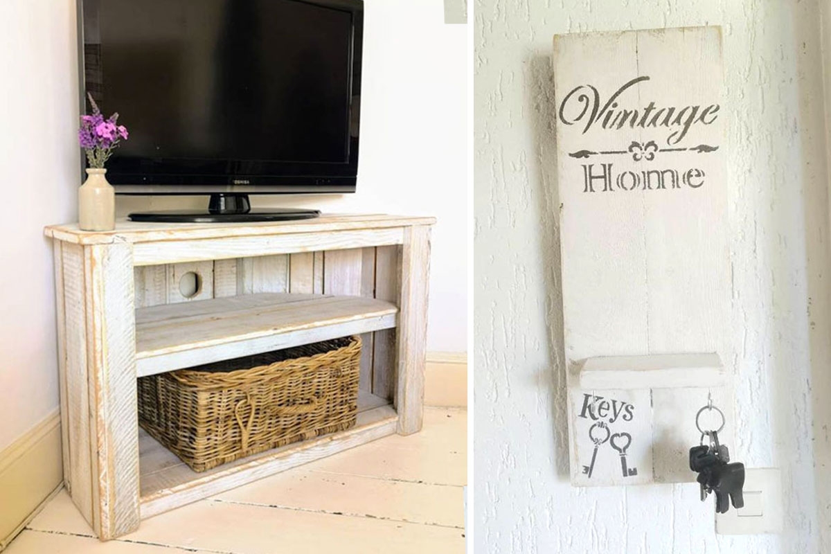 style shabby en recyclant des palettes