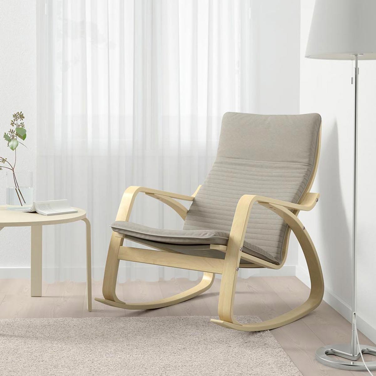 fauteuil à bascule pour la déco