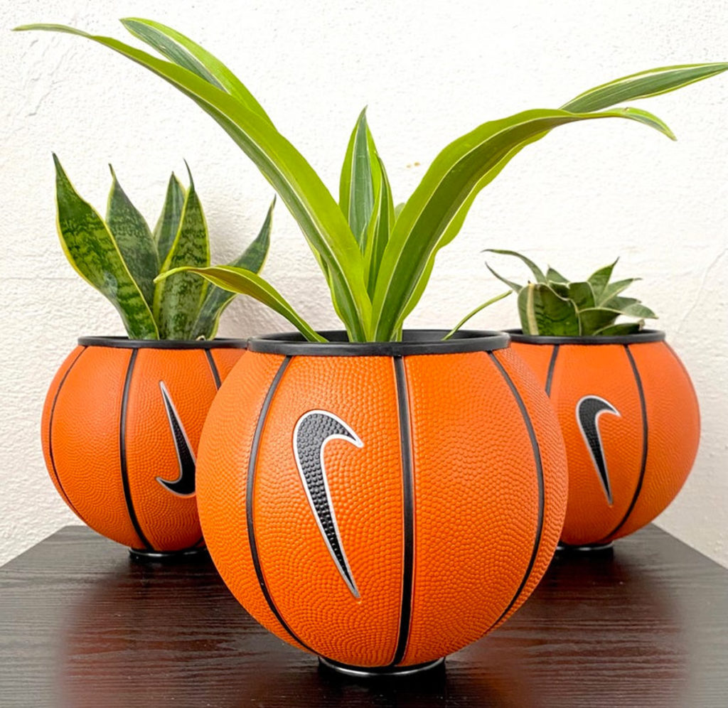 Un vase original avec un ballon de basket 7 inspirations à ne pas manquer