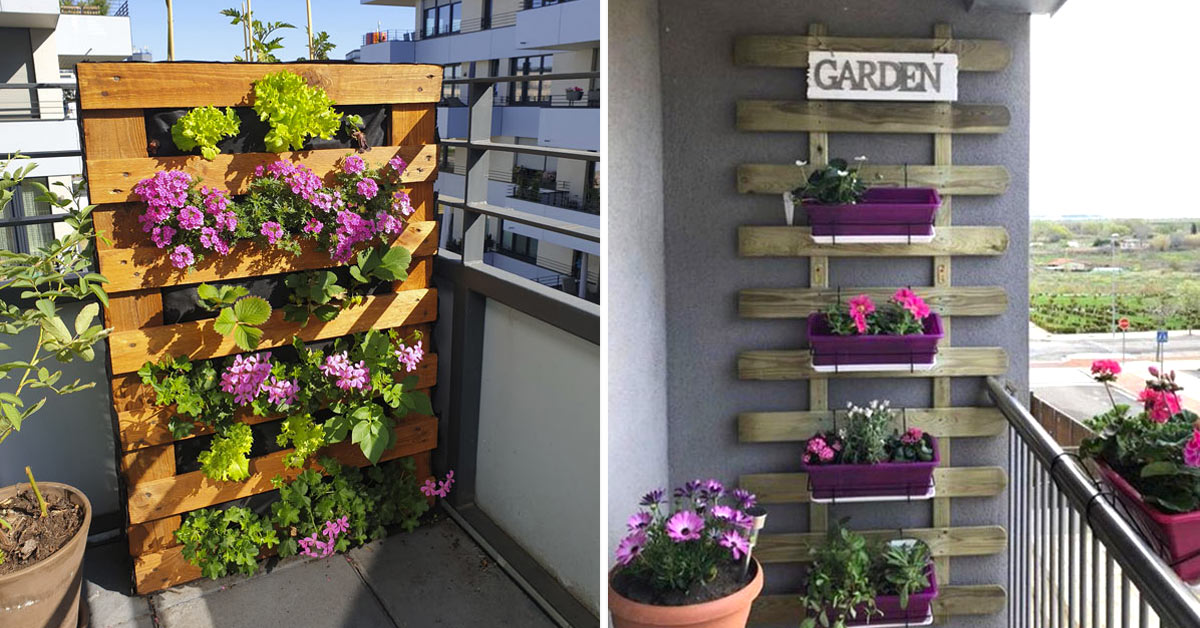 jardin vertical DIY balcon