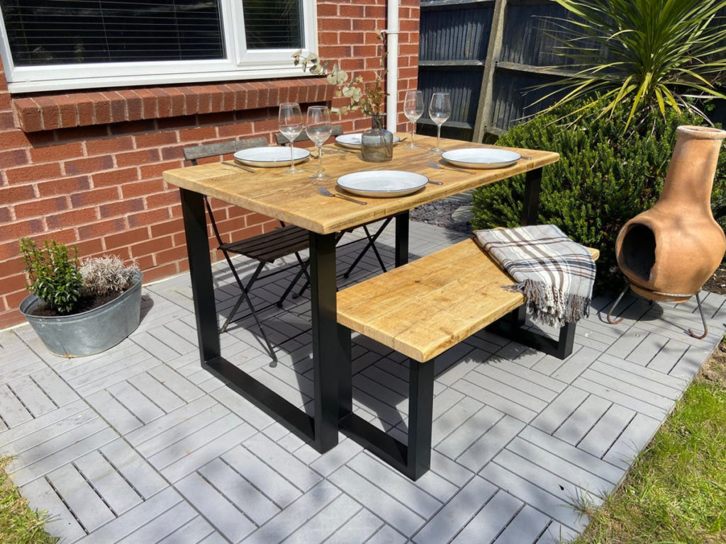 Tables de jardin en bois 8 inspirations DIY rustiques pour meubler