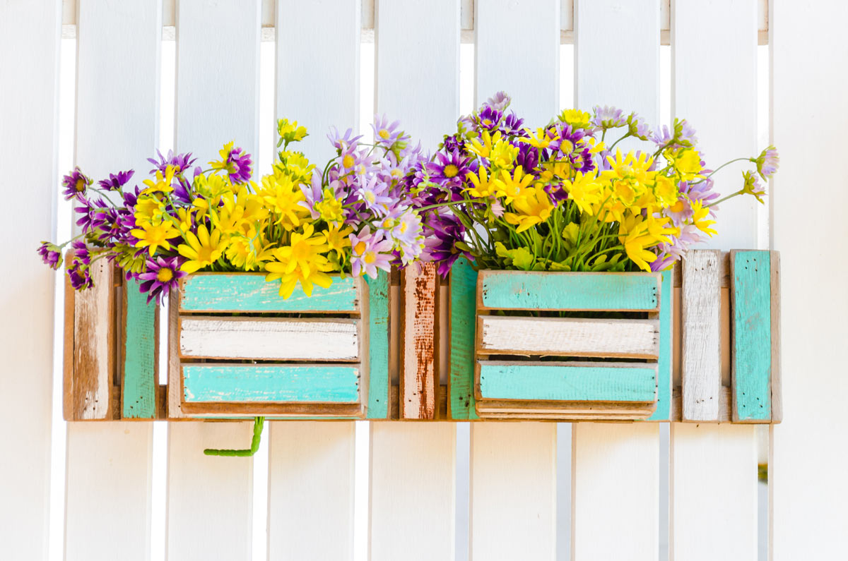 Pots de fleurs originaux pour décorer votre maison en été