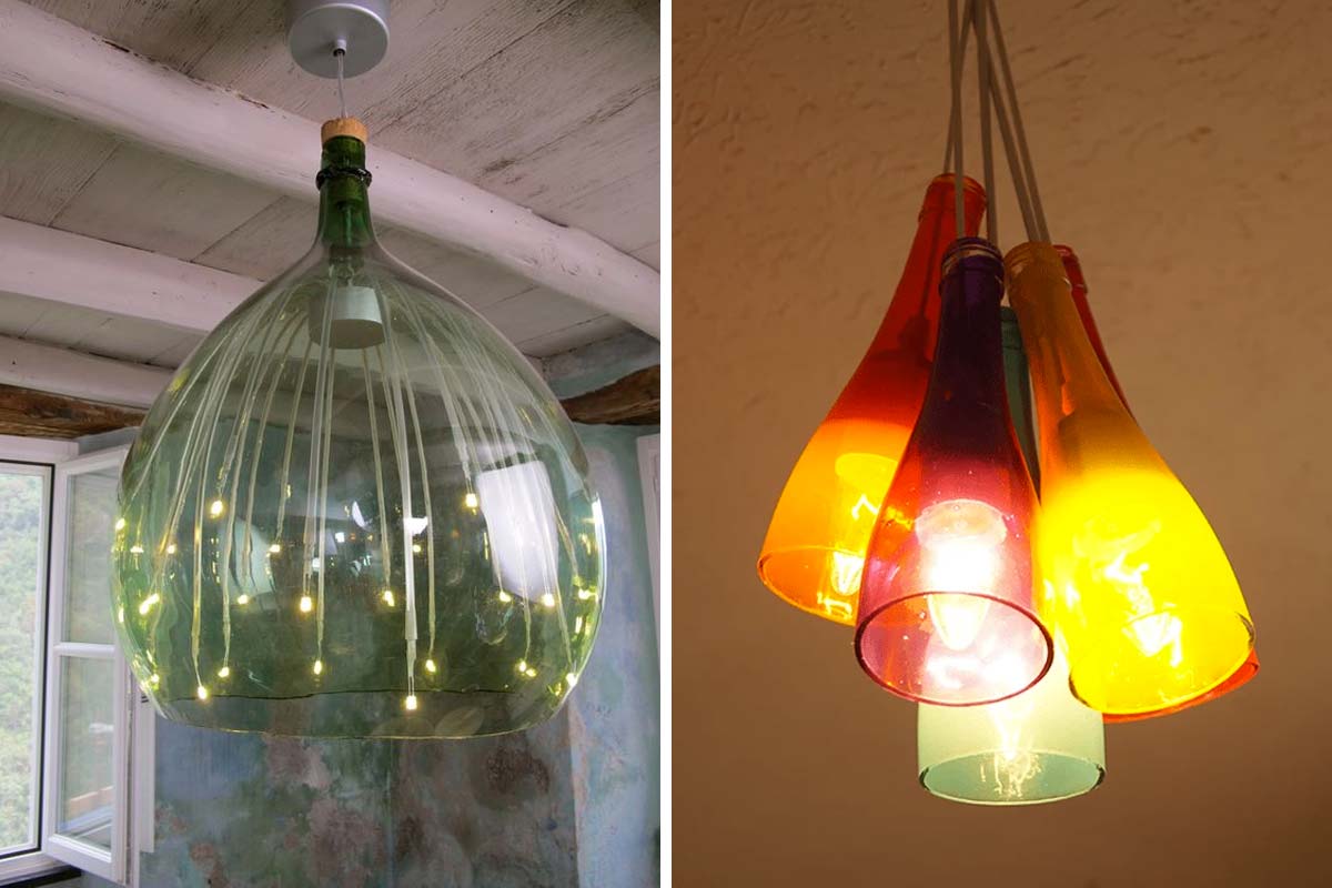 Faire une lampe bouteille, les tutos fabrication  Lampes bouteille, Diy  lampe de chevet, Lampes bouteille de vin