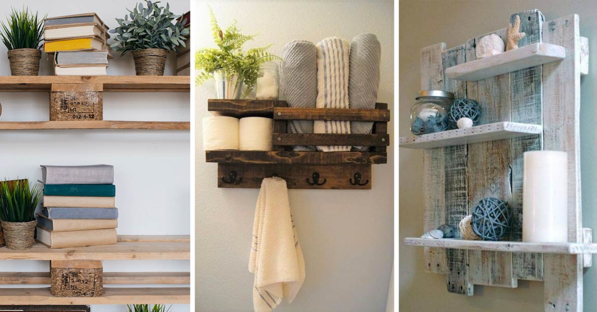 Étagères en palettes : 10 idées bricolage