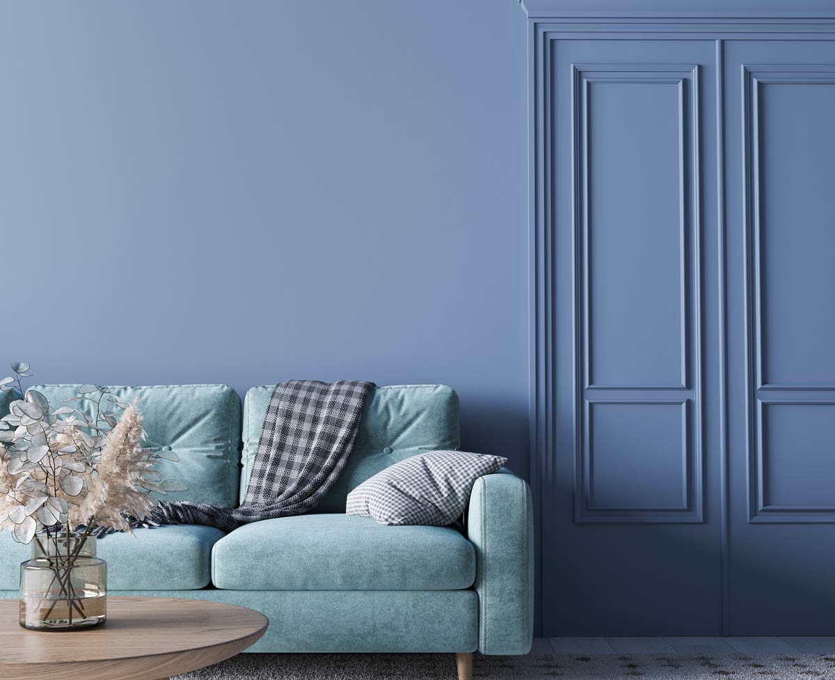 Arredare casa con le differenti tonalità di blu