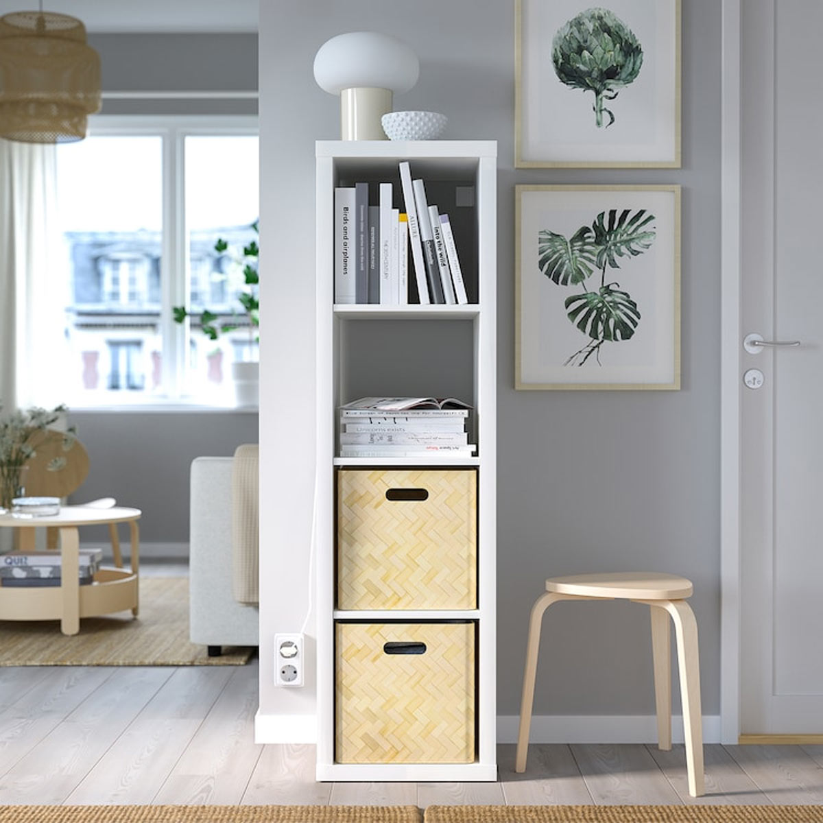 Aménager la maison avec Ikea Kallax