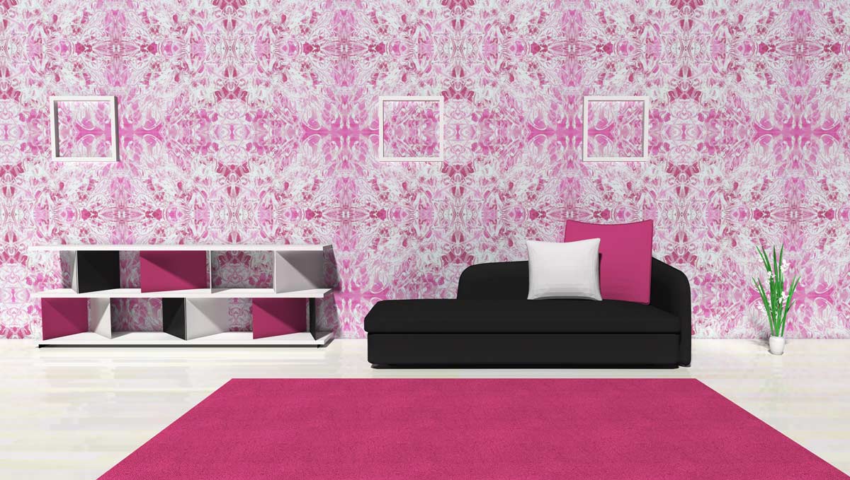 décorer votre maison avec la couleur fuchsia