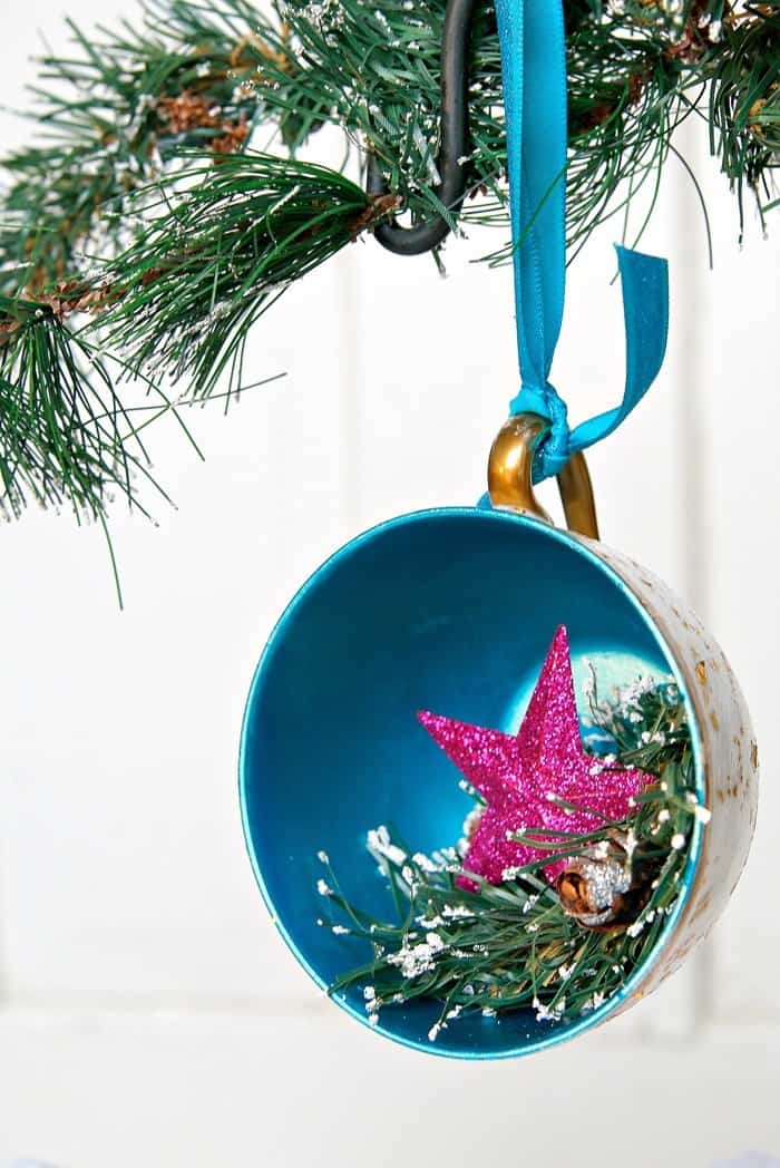 DIY Teacup Ornaments