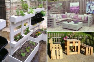 palettes deco jardin