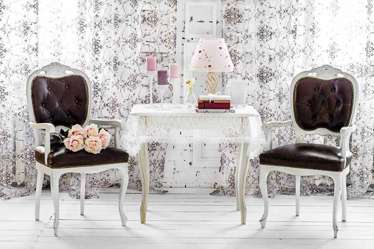 stile shabby chic arredamento