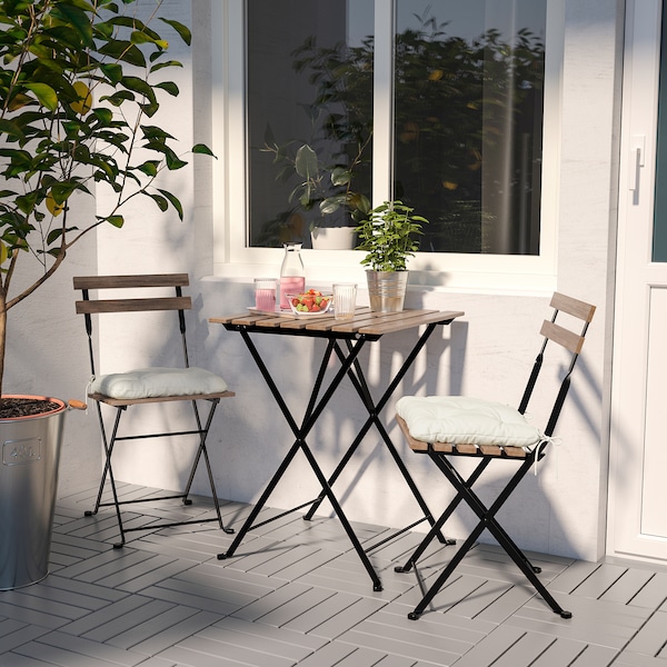 TÄRNÖ Table de jardin + 2 chaises Ikea