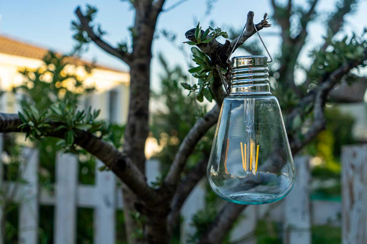 Lanternes de jardin solaires